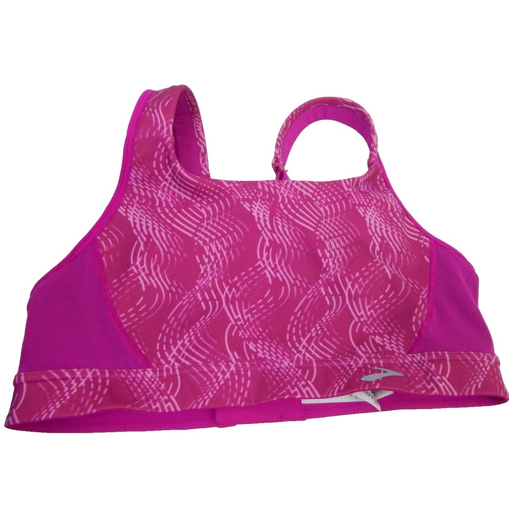 Brooks Women's 34C Sports Bra Convertible 2.0 J- Hook Wire Free Adjustable